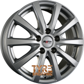 PLATIN P 69 Polar Silber Einteilig 15 Zoll