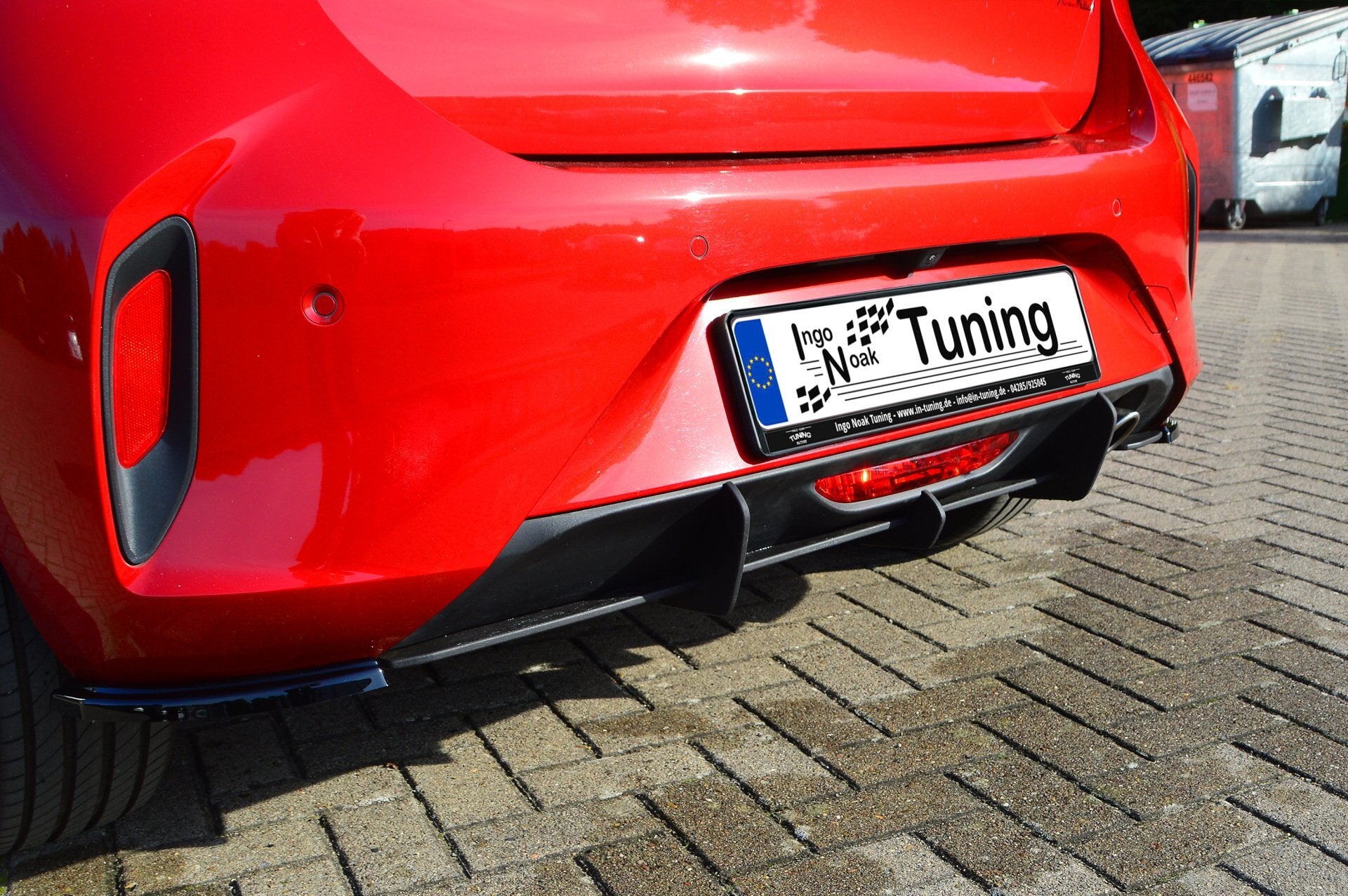 Bodykit für Opel Corsa F GS-Line (Schwarz Matt)