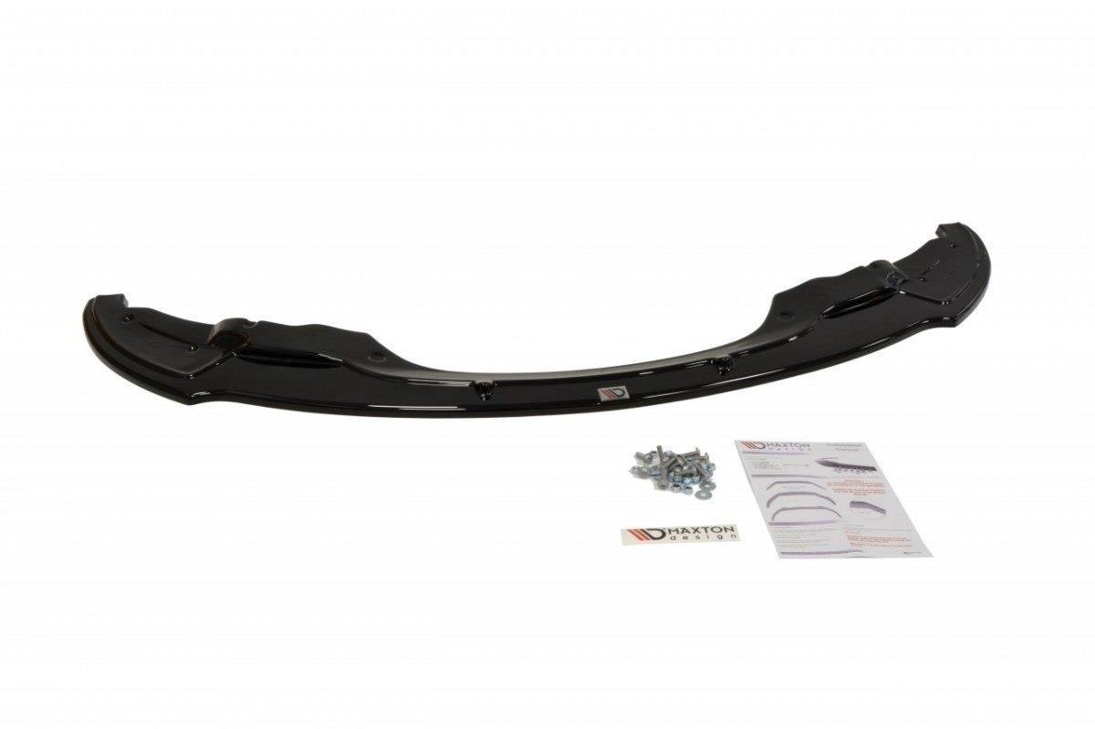 Street+ Spoilerlippe Front Ansatz passend für BMW 3er E92 M Paket vor FL schwarz Hochglanz