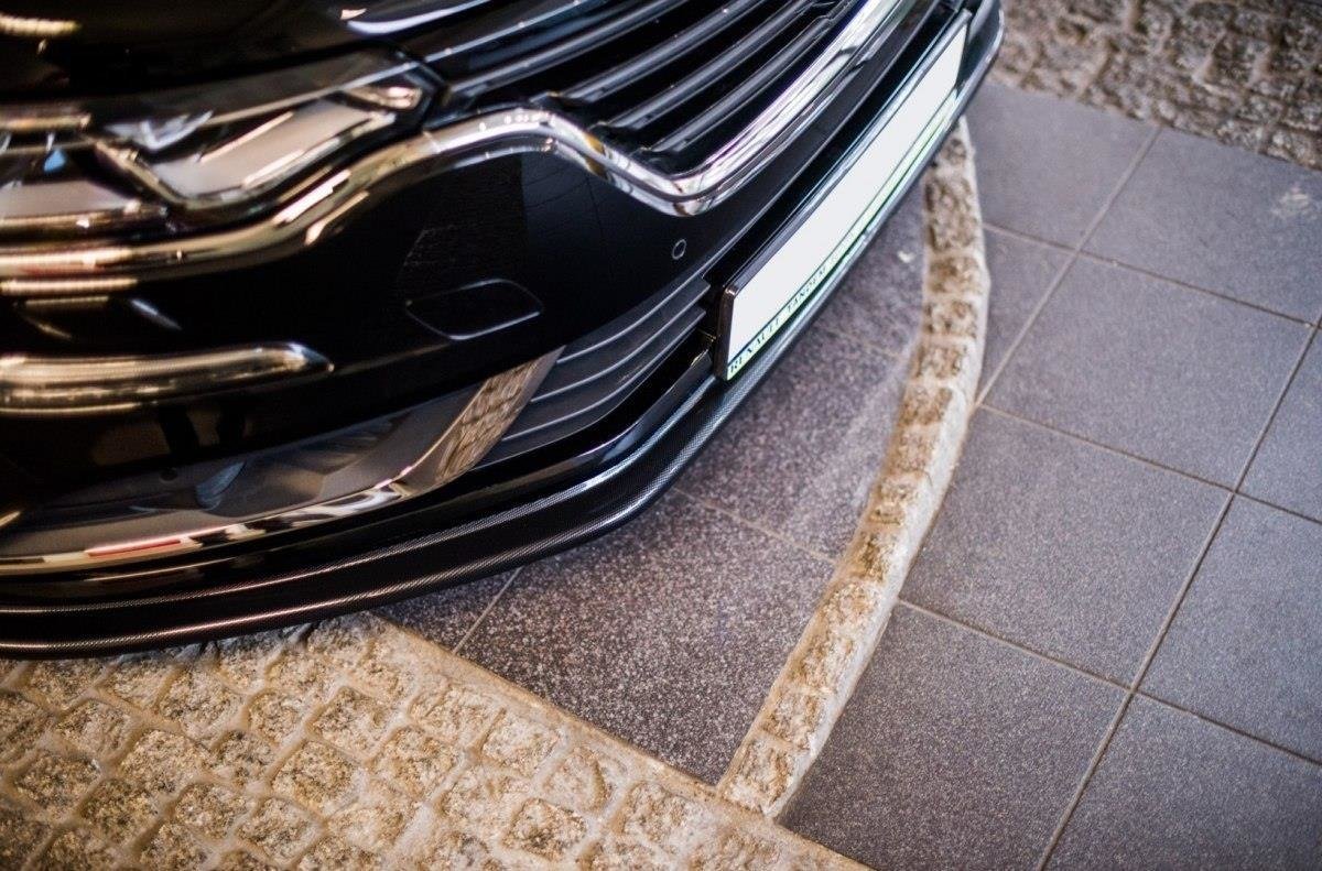 Street+ Spoilerlippe Front Ansatz passend für Renault Talisman schwarz Hochglanz