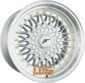 JAPAN RACING WHEELS JR9 Silver Einteilig 16 Zoll