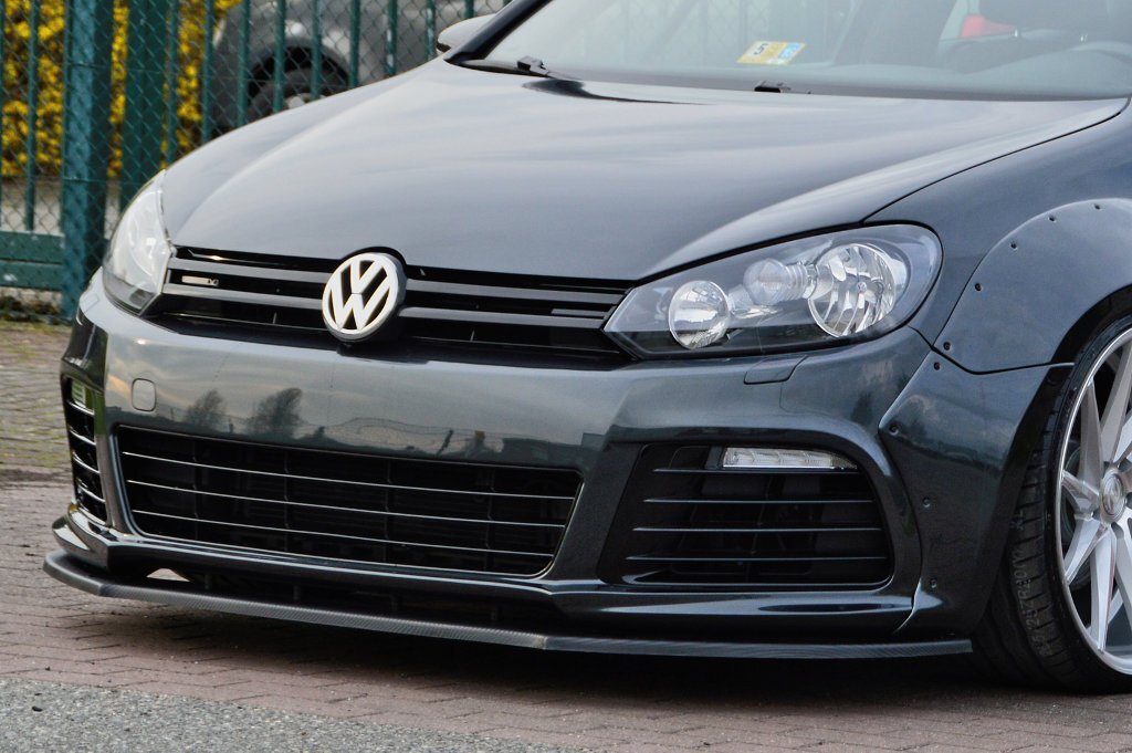 Bodykit für VW Golf 6 R (Schwarz Matt)