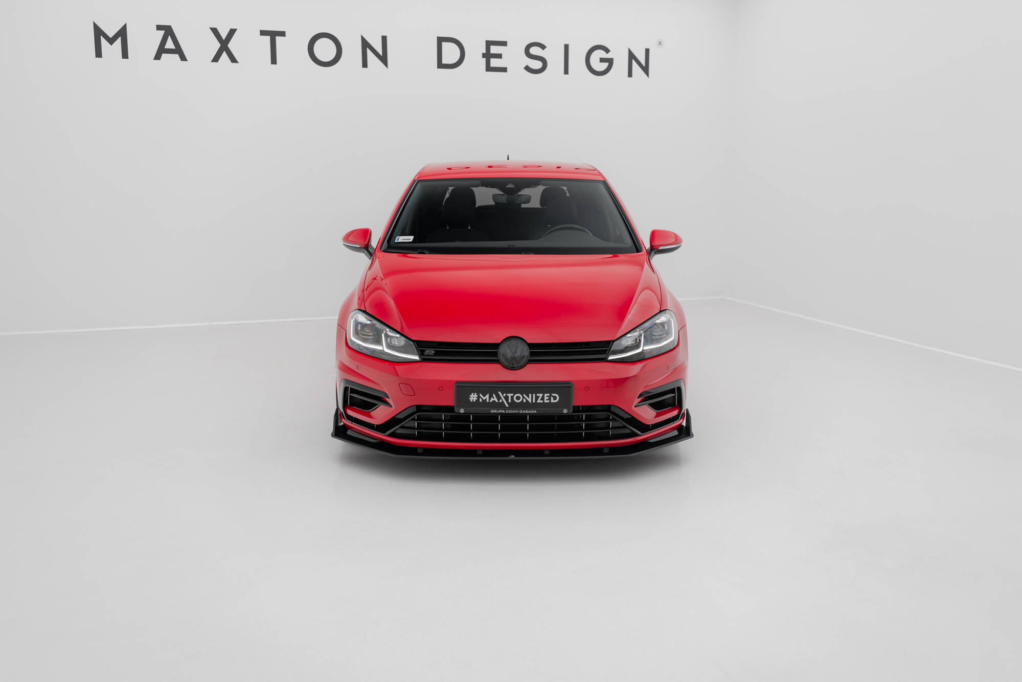 Street Pro Spoilerlippe Front Ansatz V.2 passend für VW Golf R / R-Line Mk7 FL