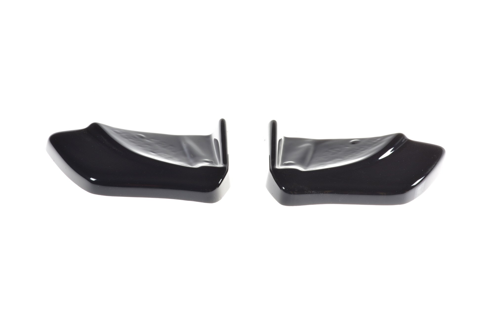 Diffusor Flaps passend für ABARTH 500 Mk1 schwarz Hochglanz