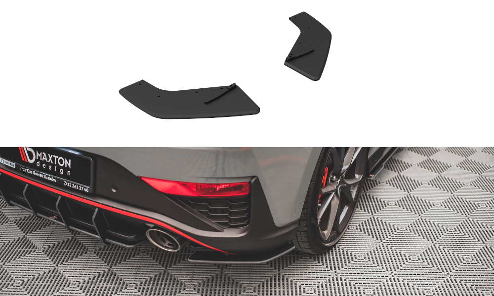 Street Pro Heck Ansatz Flaps passend für Hyundai I30 N Hatchback Mk3 FL