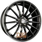 ULTRA WHEELS UA4-SPEED Black Rim Polished Einteilig 19 Zoll