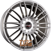 BORBET CW3 Sterling Silver Einteilig 21 Zoll