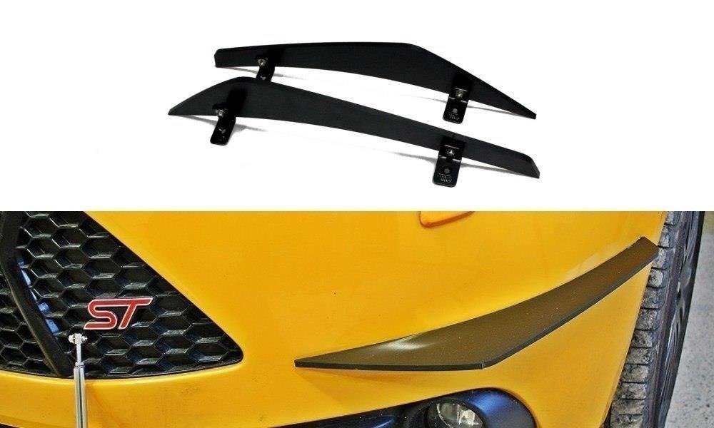 Canards Stoßstangenflügel Vorne Ford Focus ST Mk3