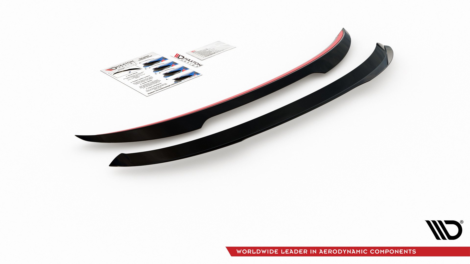 Spoiler CAP für Ford Puma Mk1 schwarz Hochglanz