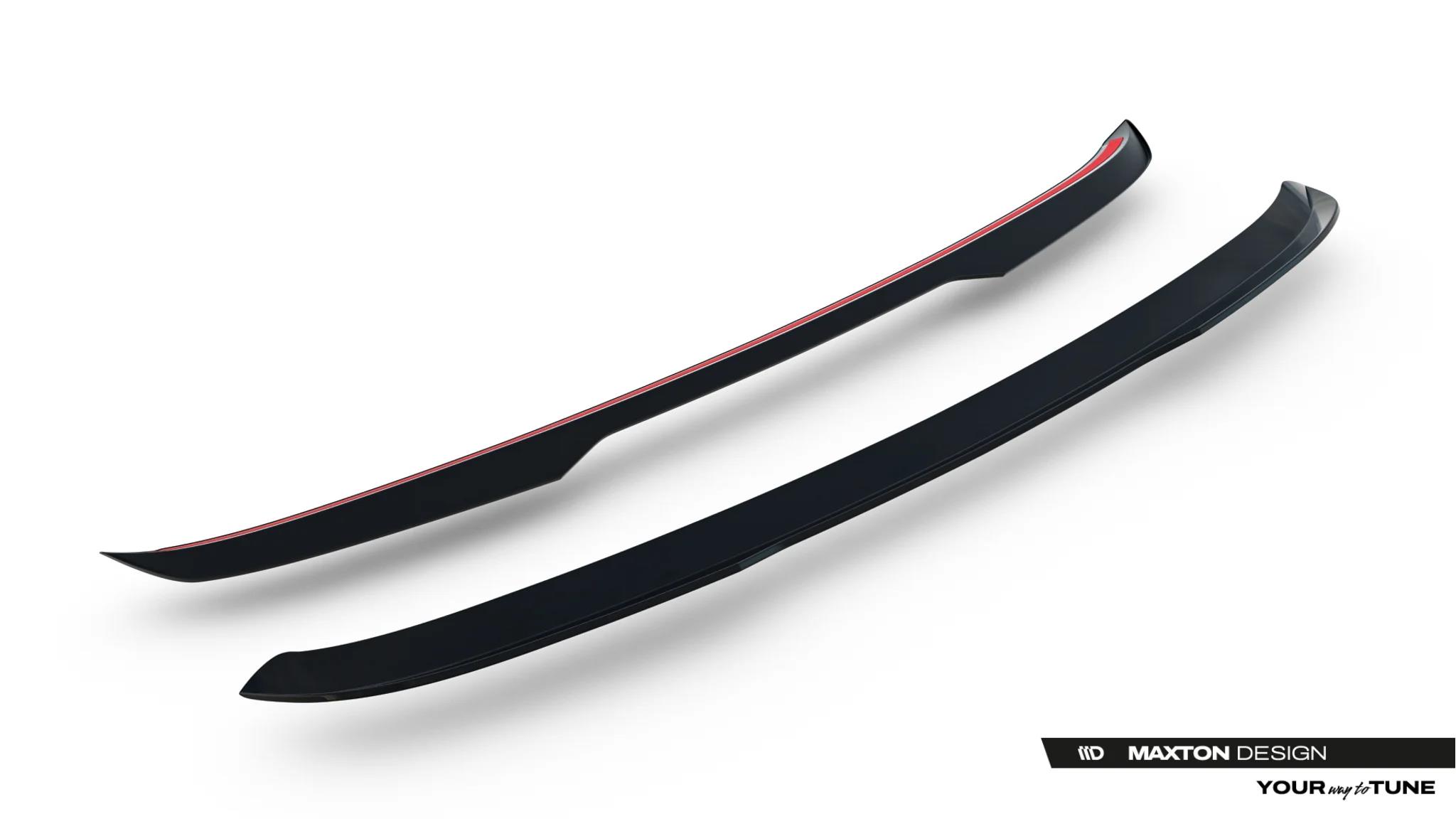 Heckspoiler Lippe passend für Jeep Grand Cherokee L Mk5 schwarz Hochglanz