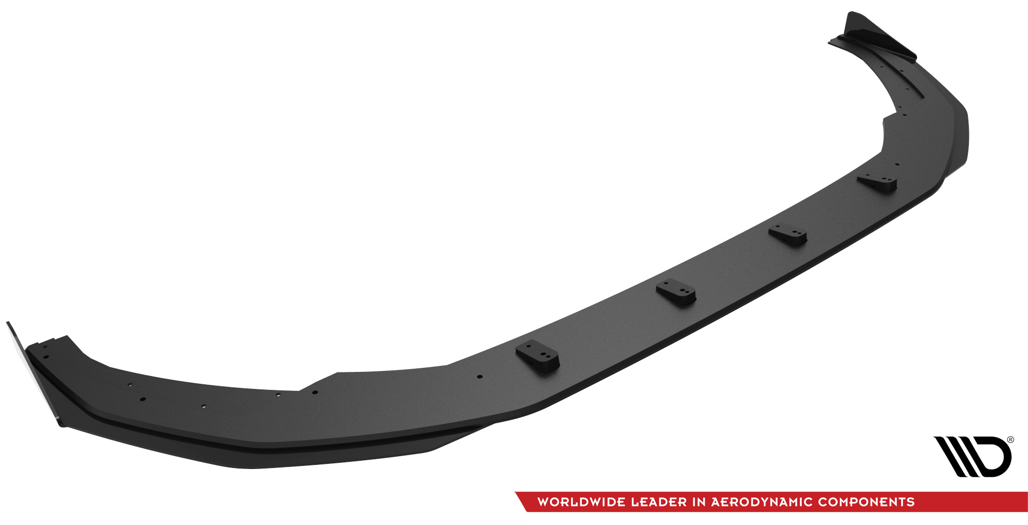 Street Pro Spoilerlippe Front Ansatz + Flaps passend für Audi S3 / A3 S-Line 8Y schwarz Hochglanz