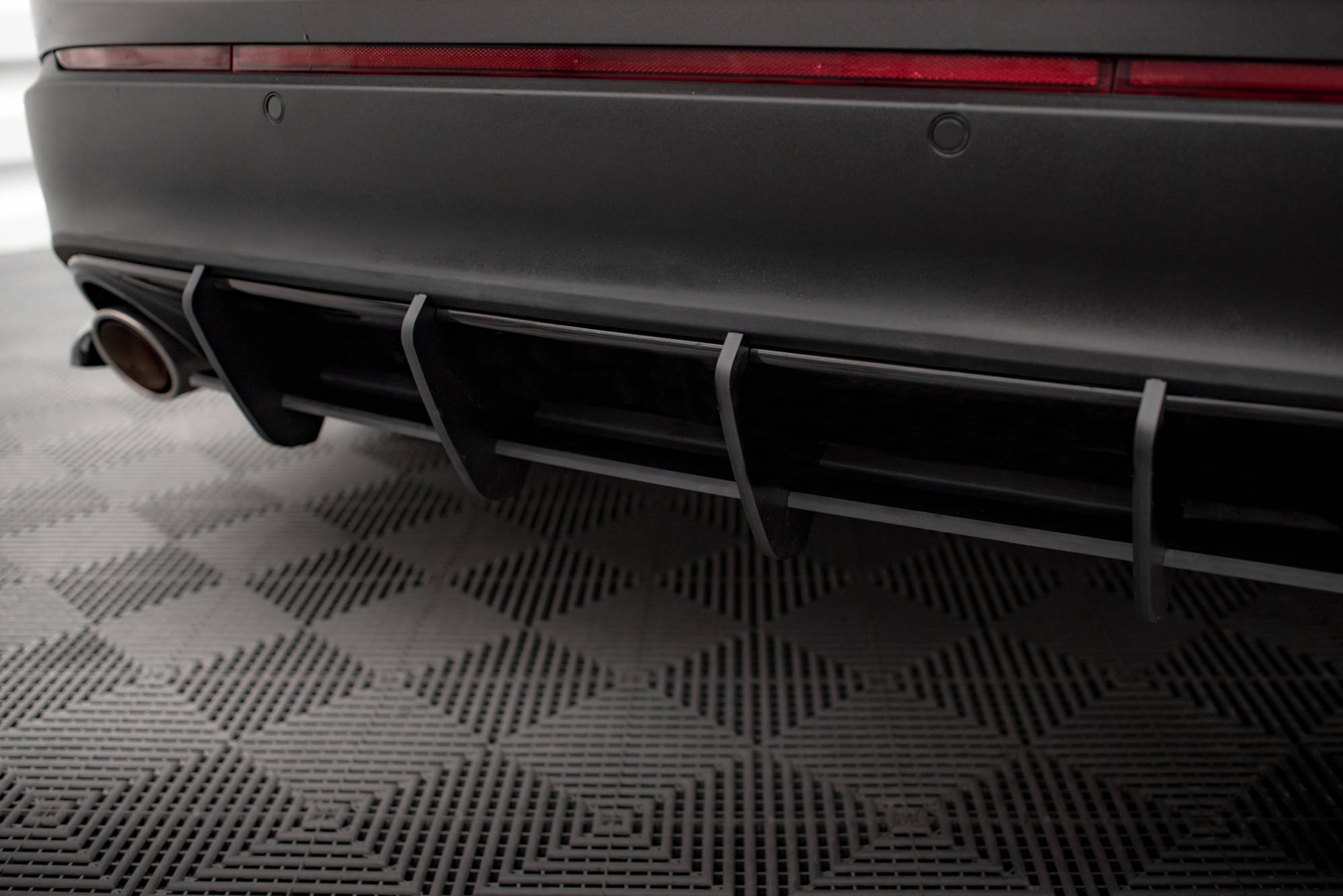 Street Pro Heckschürze Heck Ansatz Diffusor passend für Ford Edge Mk2