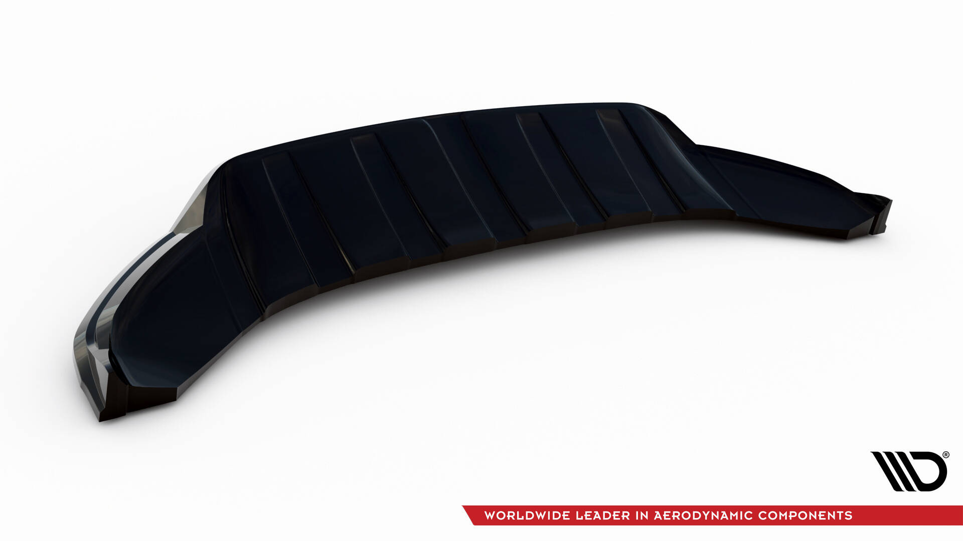 Frontlippe passend für Bentley Bentayga Mk1 schwarz Hochglanz