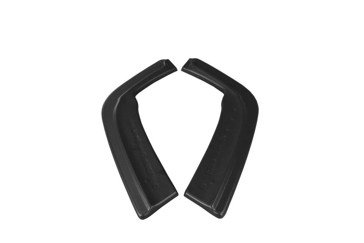 Heck Ansatz Flaps Diffusor für BMW M3 E46 Coupe schwarz Hochglanz