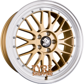ULTRA WHEELS UA3-LM Gold Rim Polished Einteilig 19 Zoll