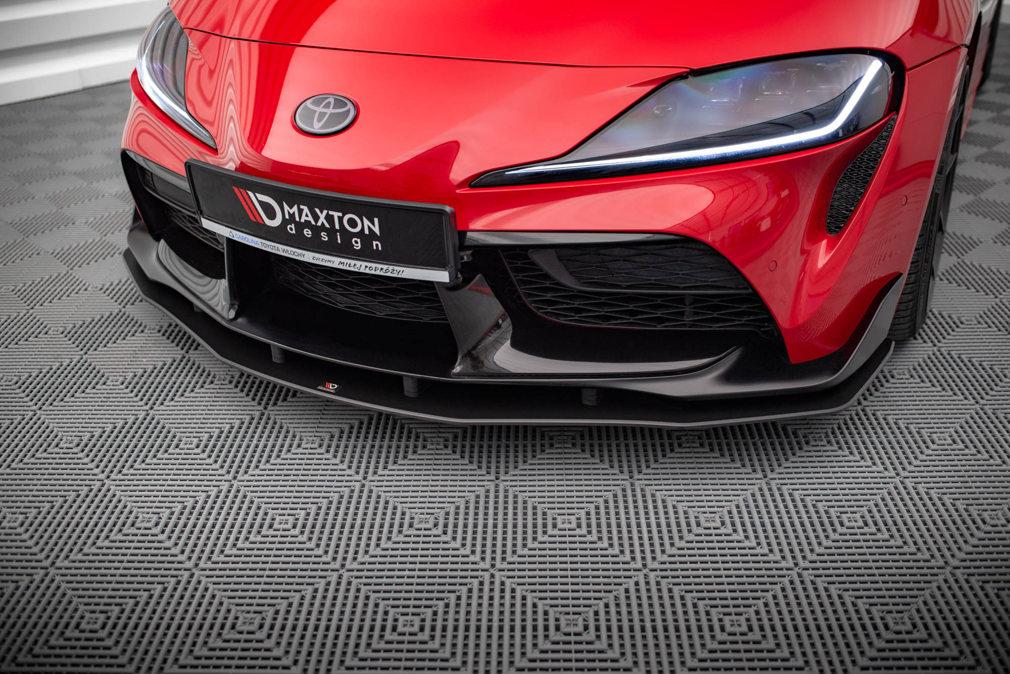 Street Pro Spoilerlippe Front Ansatz passend für Toyota Supra Mk5