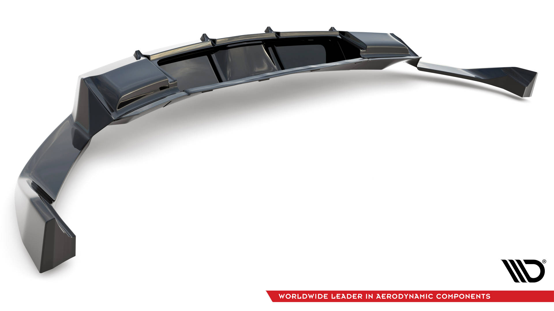 Diffusor Heckansatz passend für Lamborghini Urus Mk1 schwarz Hochglanz