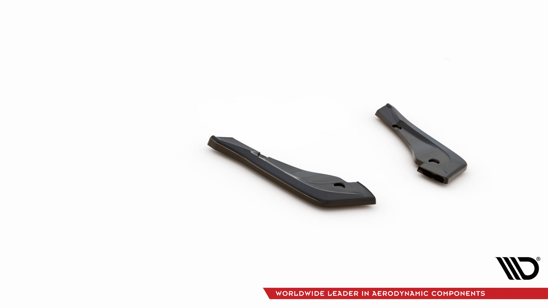 Heck Ansatz Flaps Diffusor V.1 für Toyota Supra Mk5 schwarz Hochglanz