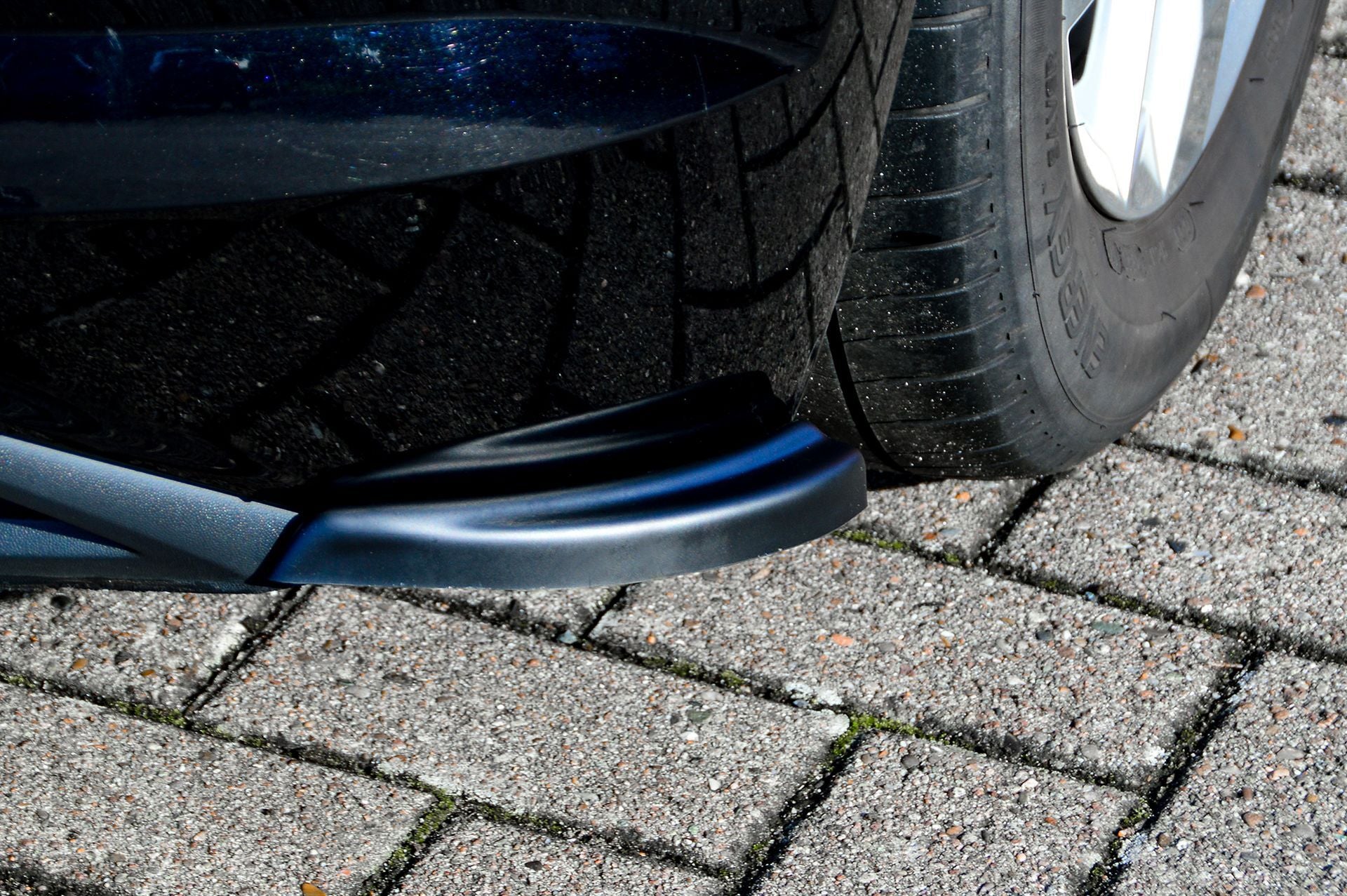 Heckansatz 2 tlg. für VW Polo 6 2G AW (Schwarz Matt)