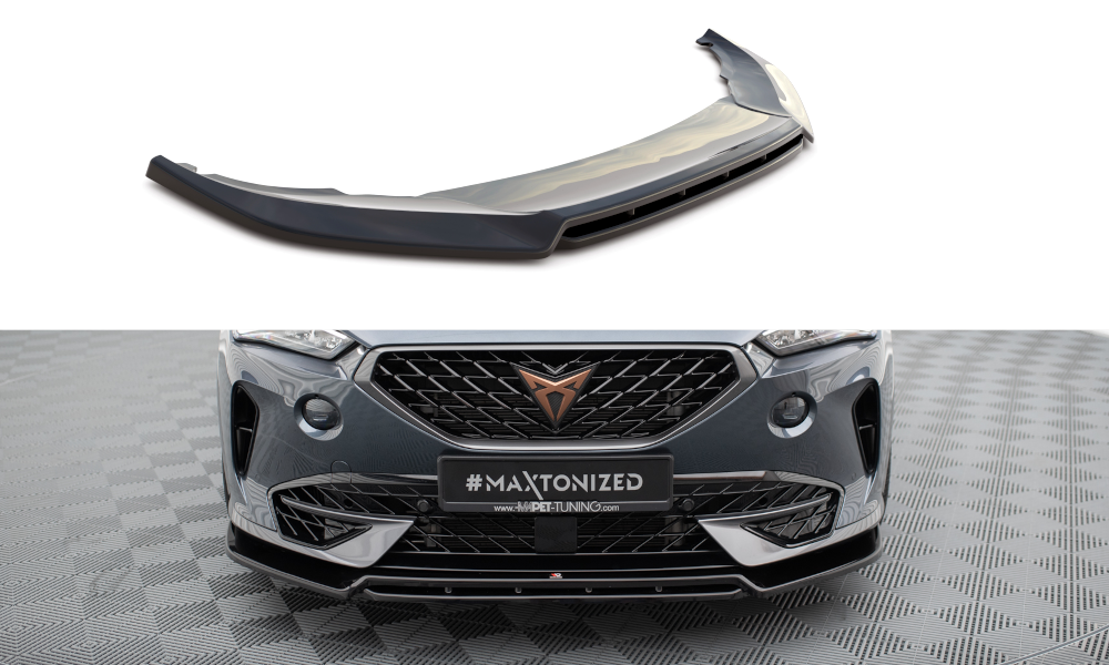 Frontlippe V.5 passend für CUPRA Formentor Mk1 schwarz Hochglanz