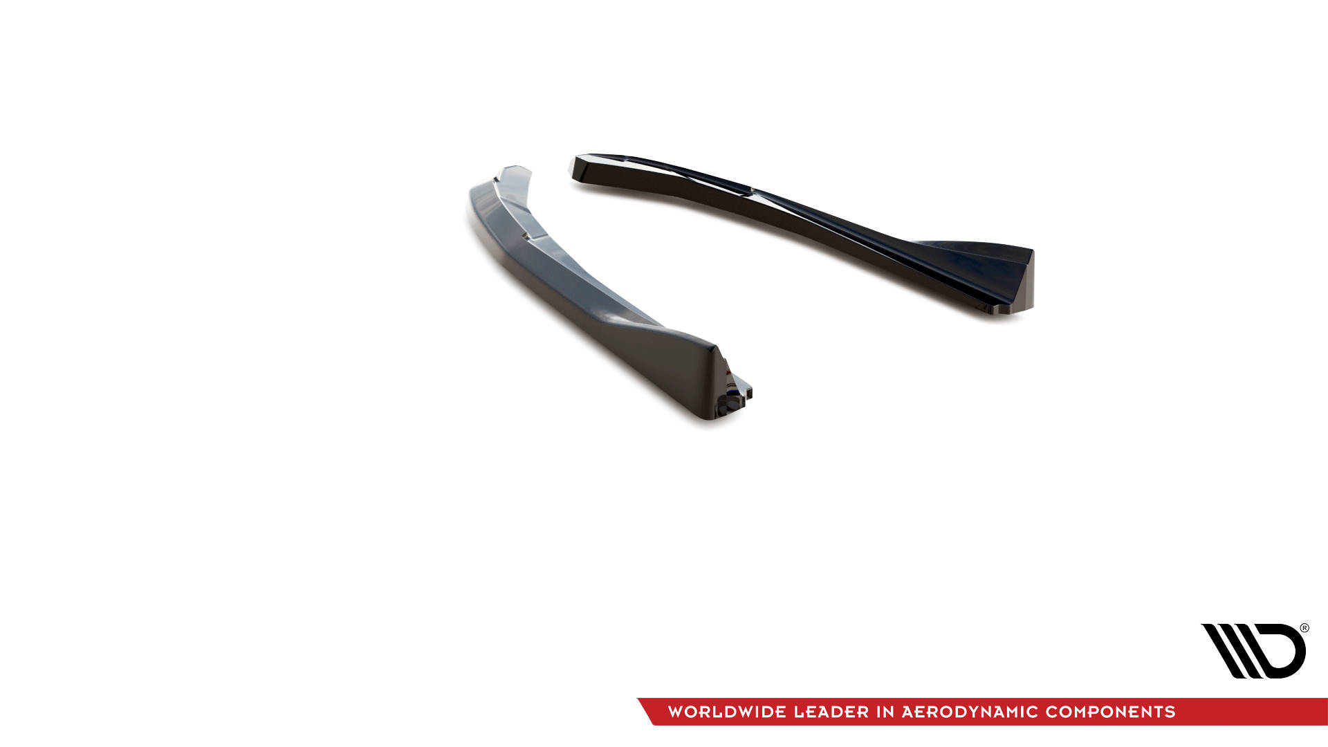 Street+ Heck Ansatz Flaps V.2 passend für BMW 4er Gran Coupe M-Paket G26 schwarz Hochglanz