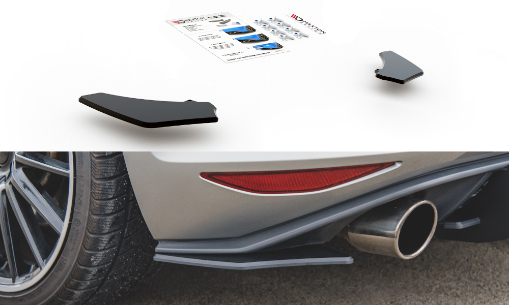 Heck Ansatz Flaps Diffusor V.2 für VW Golf 7 GTI