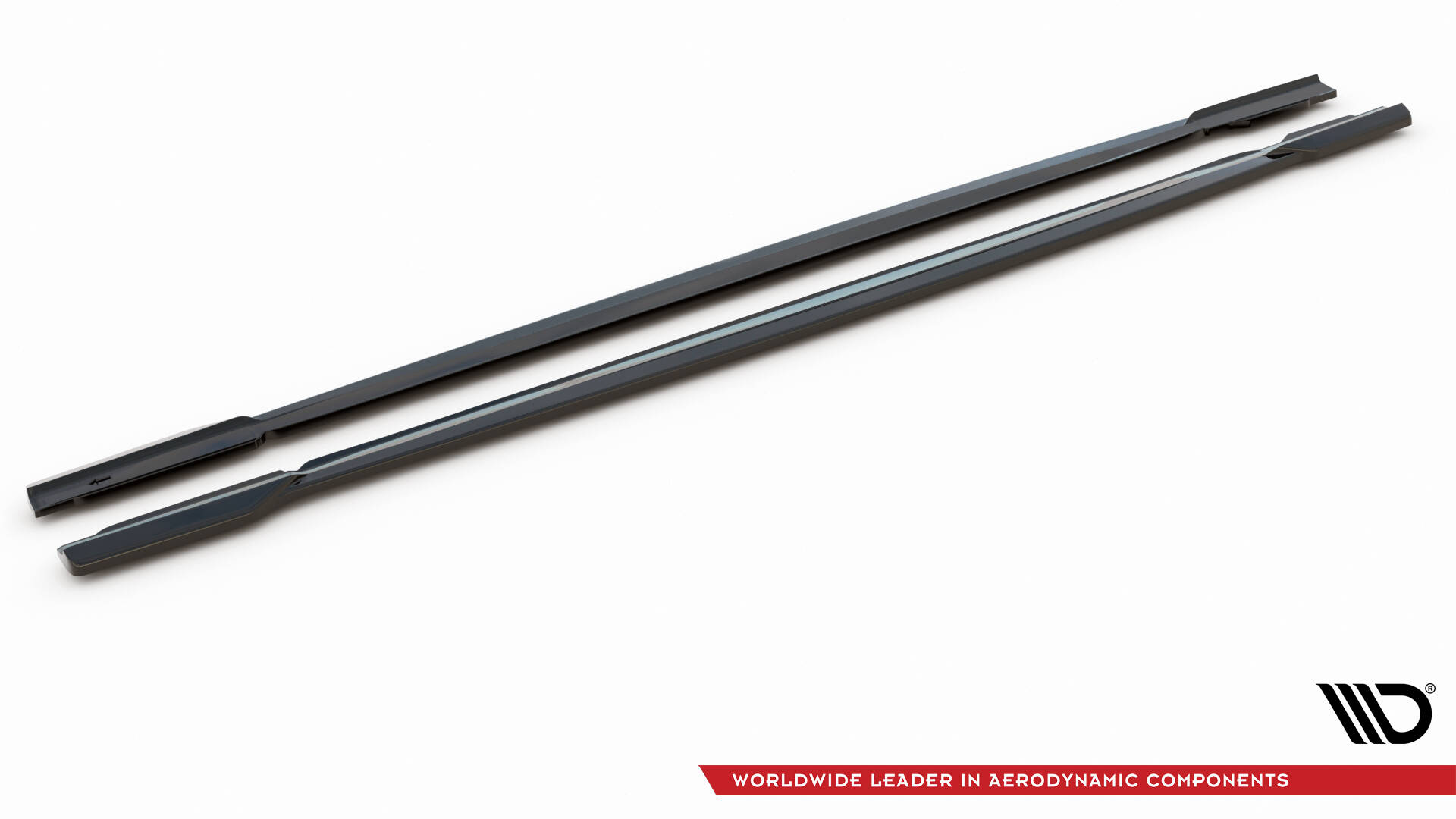 Seitenschweller Ansatz für V.1 für Audi RS6 C8 / C8 Facelift schwarz Hochglanz