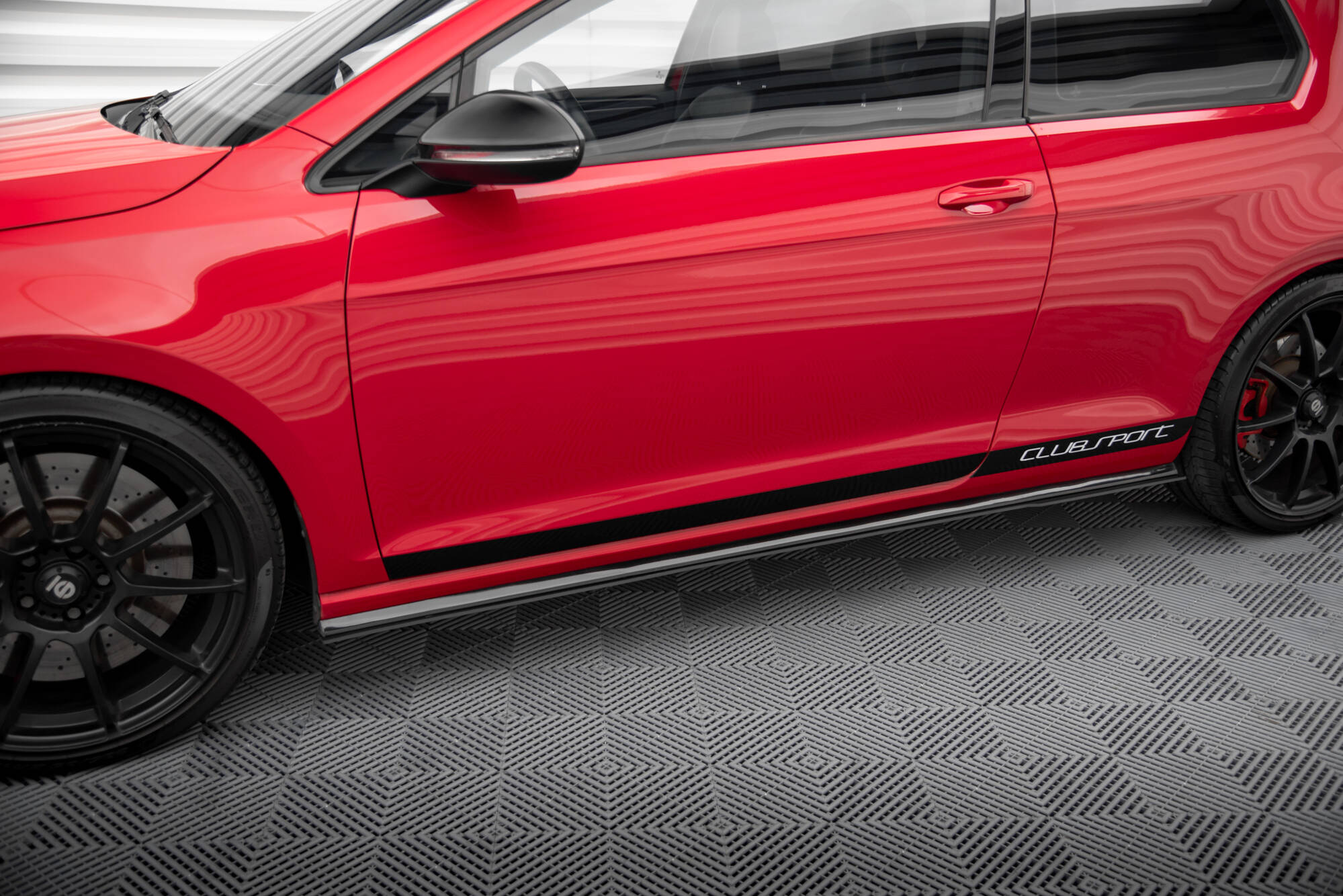 Street Pro Seitenschweller Leisten passend für VW Golf 7 GTI CLUBSPORT