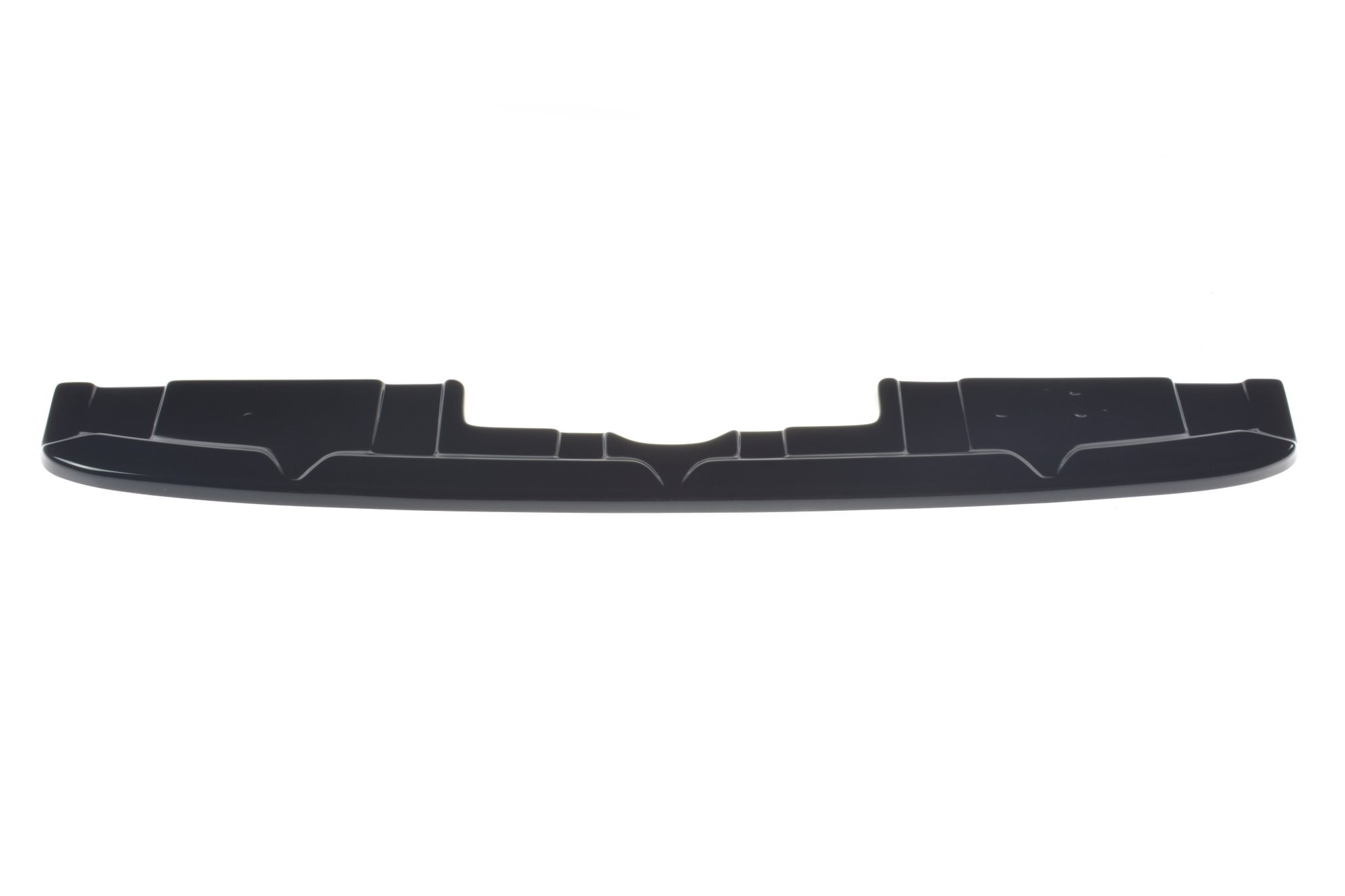 Mittlerer Diffusor Heck Ansatz für ohne vertikale balken Peugeot 508 SW Mk2 schwarz matt