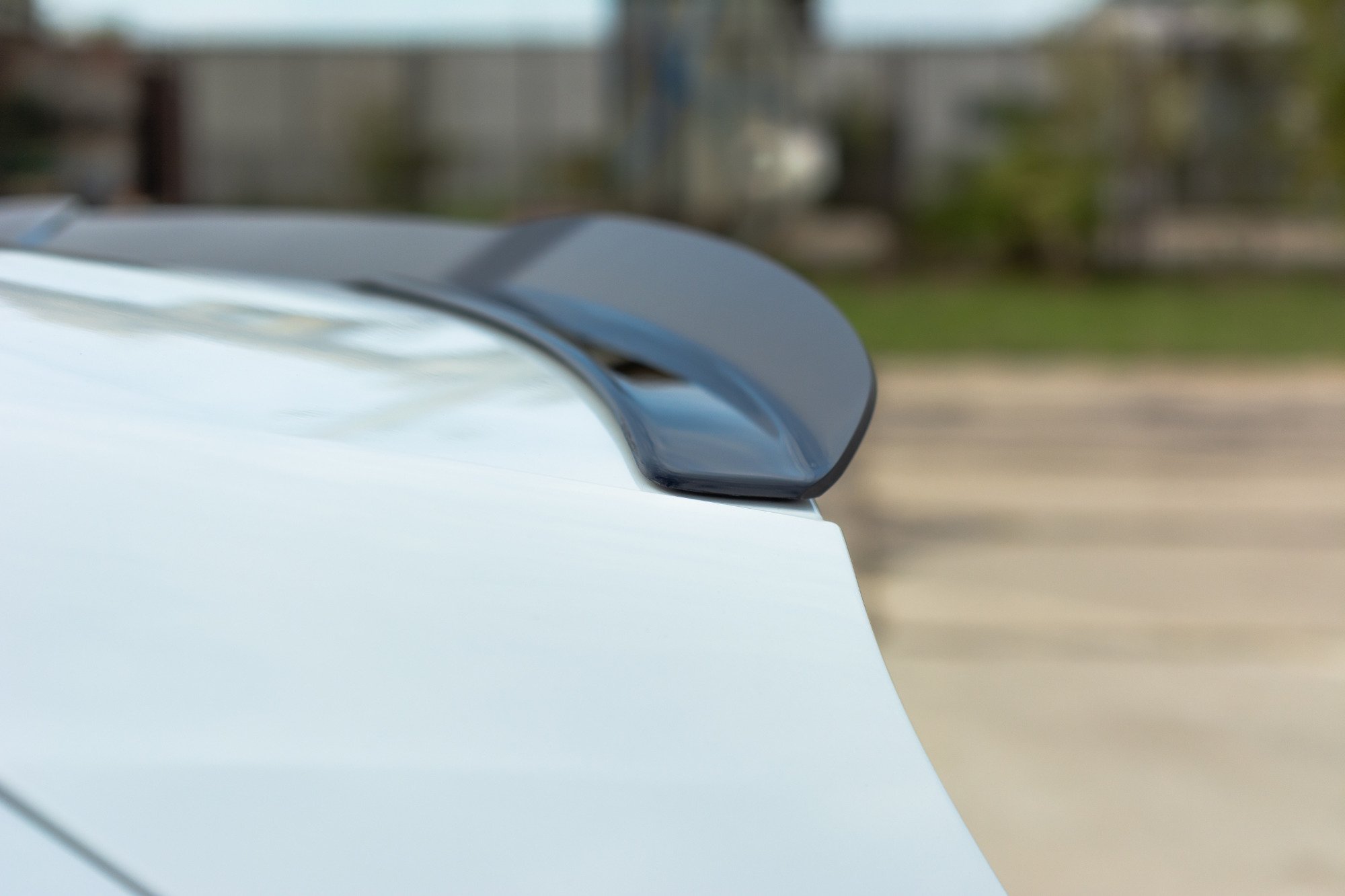 Spoiler CAP für Renault Megane IV RS schwarz Hochglanz