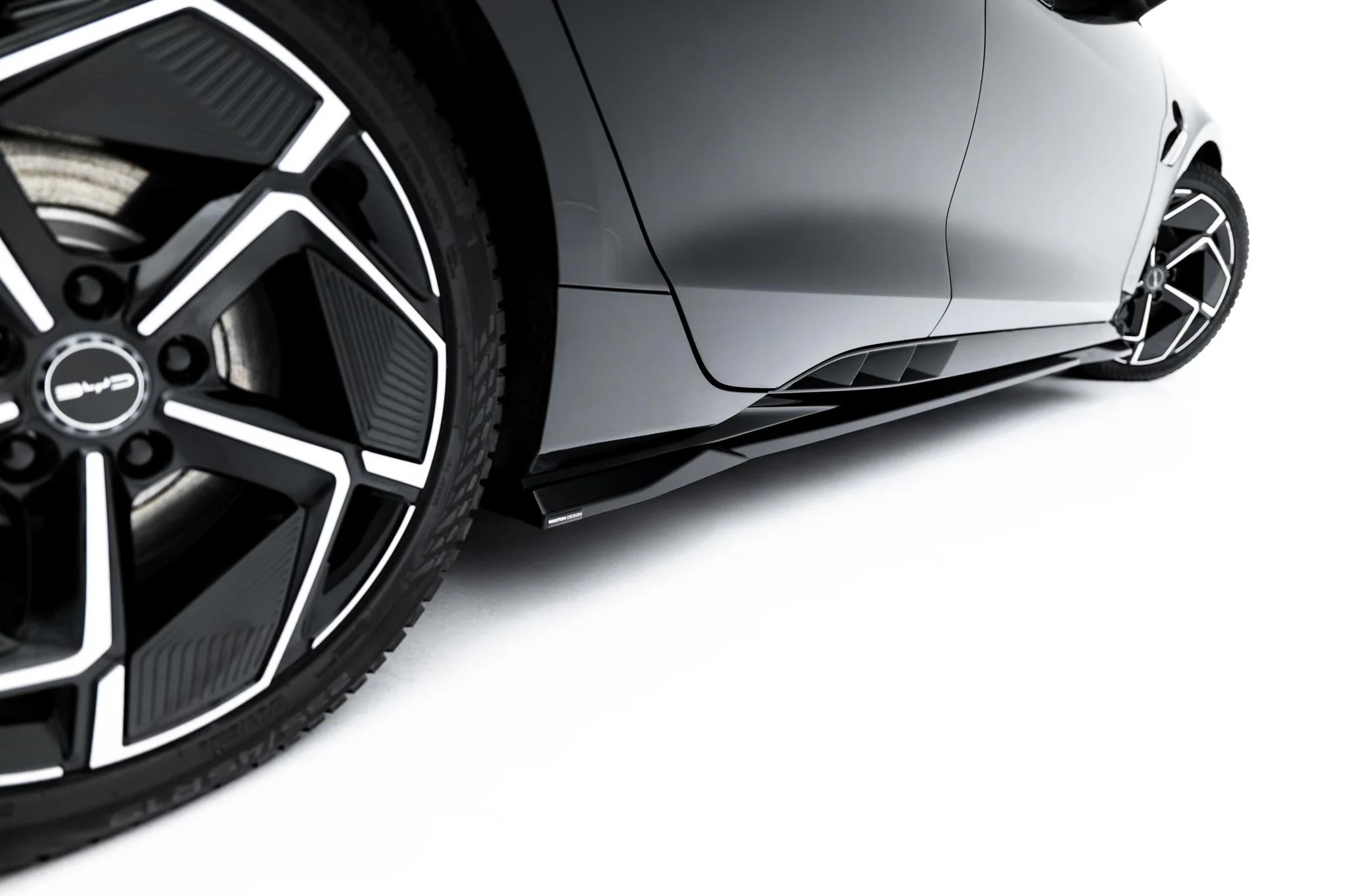 Seitenschweller Ansatz Paar passend für BYD Seal Mk1 schwarz Hochglanz