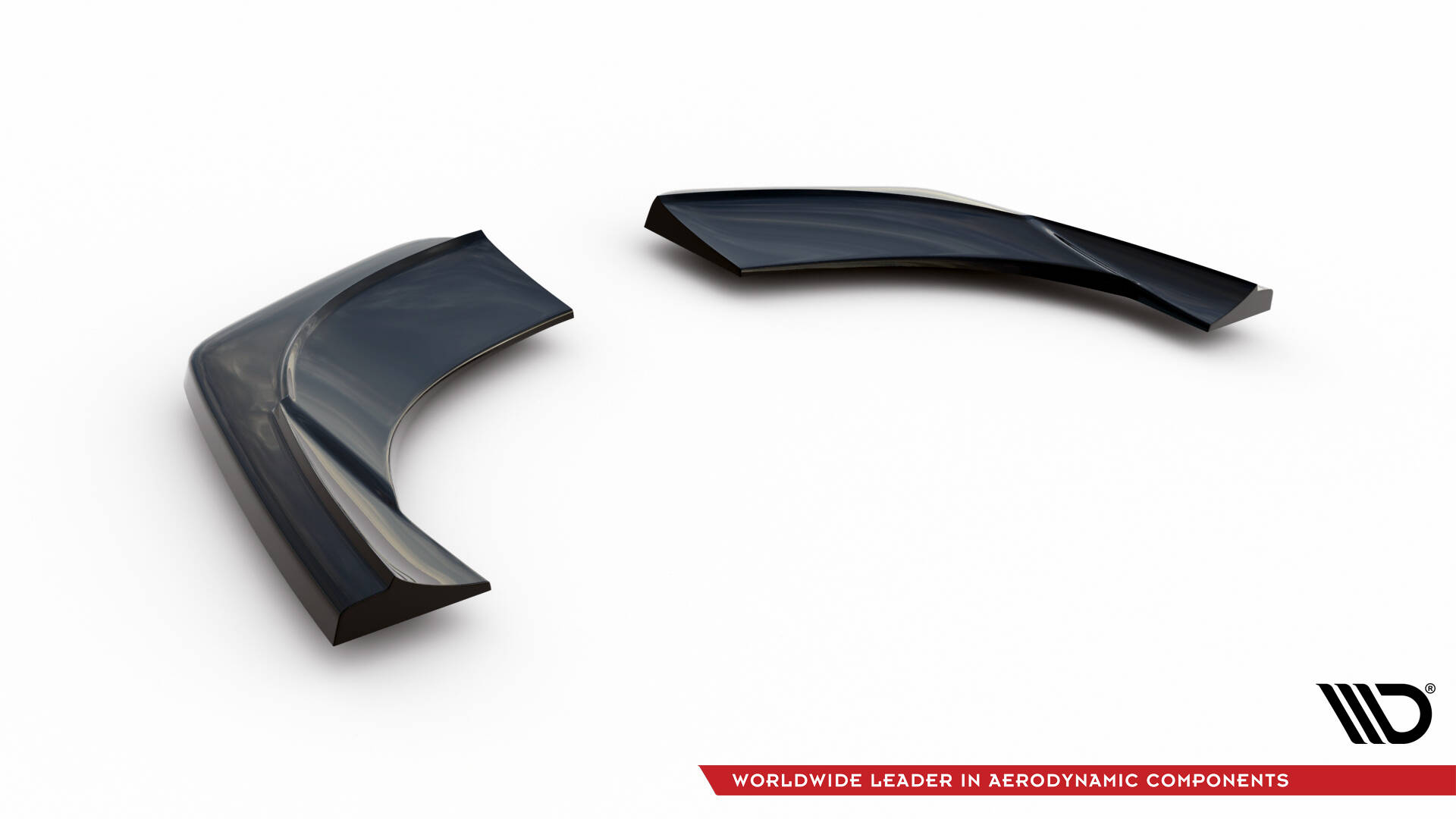 Heck Ansatz Flaps Diffusor für OPEL ASTRA J OPC / VXR schwarz Hochglanz