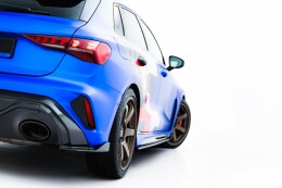 Carbon Diffusor Flaps passend für Audi RS3 Sportback 8Y Facelift