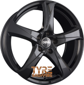 DBV 5SP 001 Schwarz Glänzend Einteilig 16 Zoll