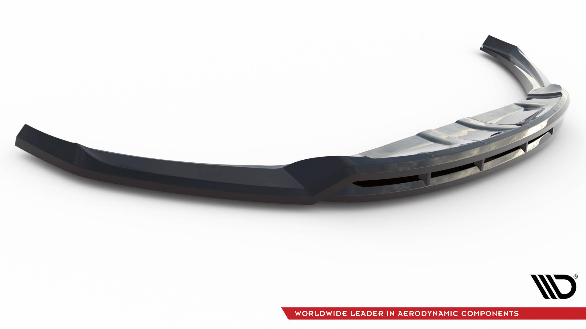 Frontlippe V.2 passend für Maserati Levante Mk1 schwarz Hochglanz