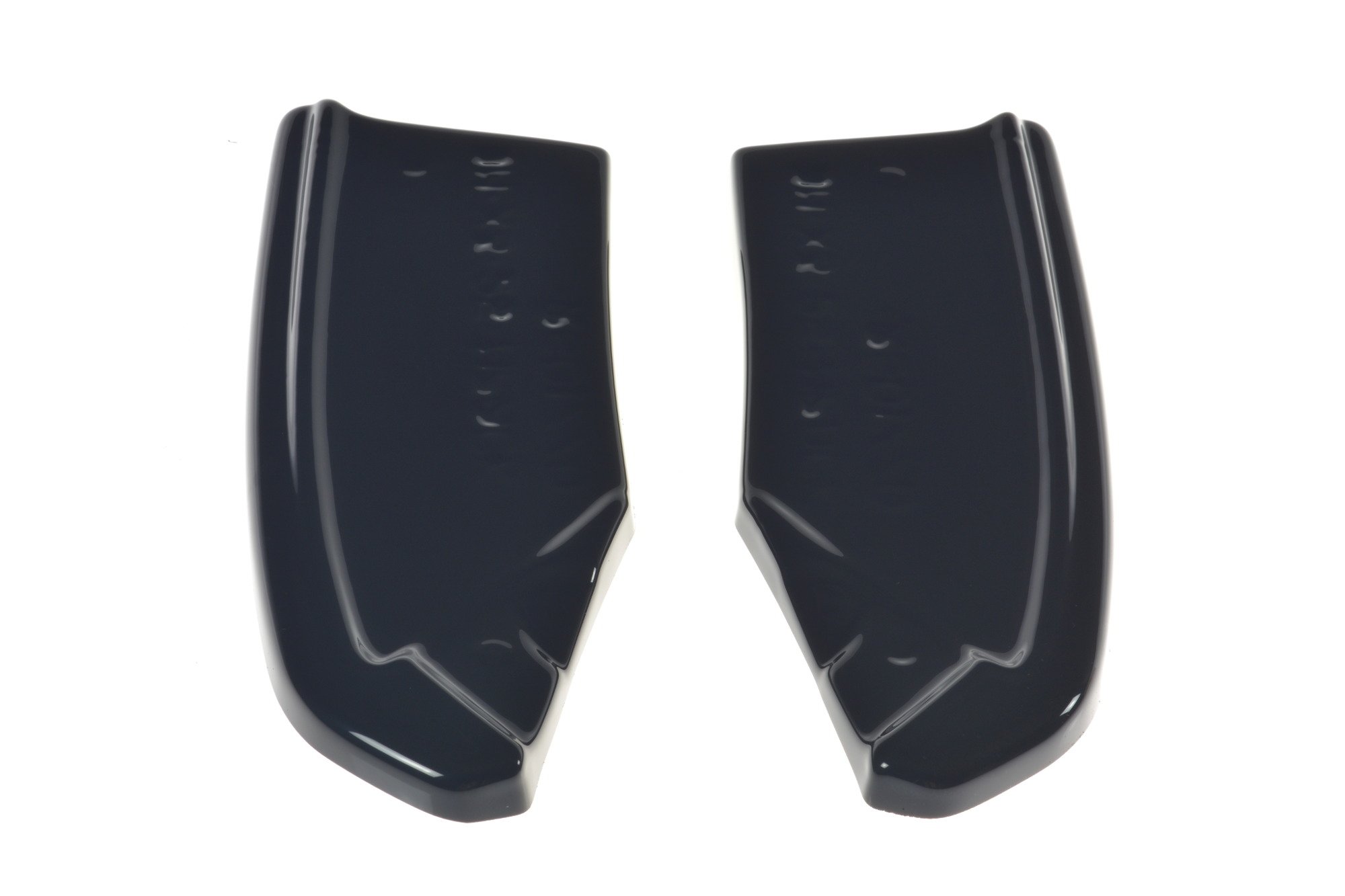 Heck Ansatz Flaps Diffusor für BMW X3 M-Paket F25 Facelift schwarz Hochglanz