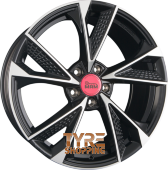 MAM MAM RS6 Black Front Polish (BFP) Einteilig 17 Zoll