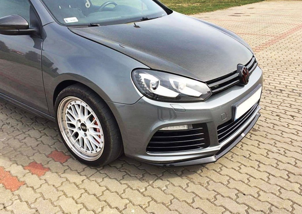 Front Ansatz für VW GOLF 6 schwarz Hochglanz