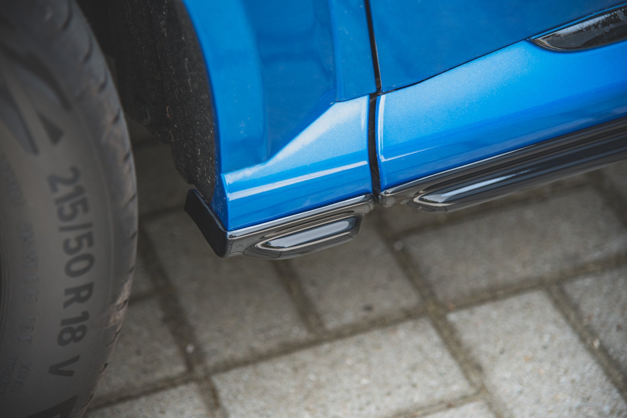 Seitenschweller Ansatz für Ford Puma ST-Line Carbon Look