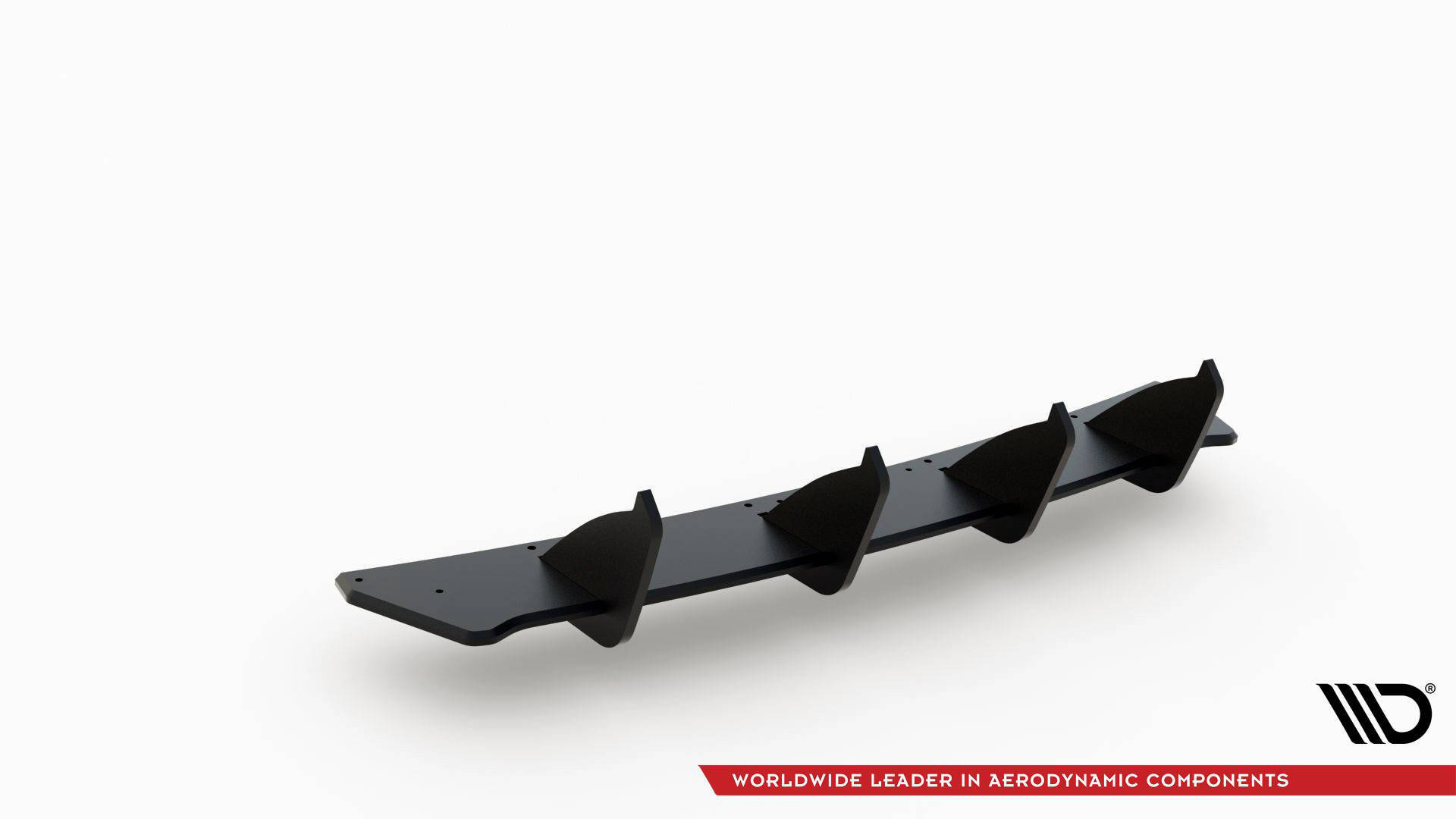 Street Pro Heckschürze Heck Ansatz Diffusor V.2 passend für VW Golf GTI Mk6 rot