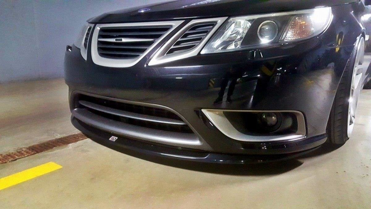 Frontlippe passend für SAAB 9-3 TURBO X Carbon Look