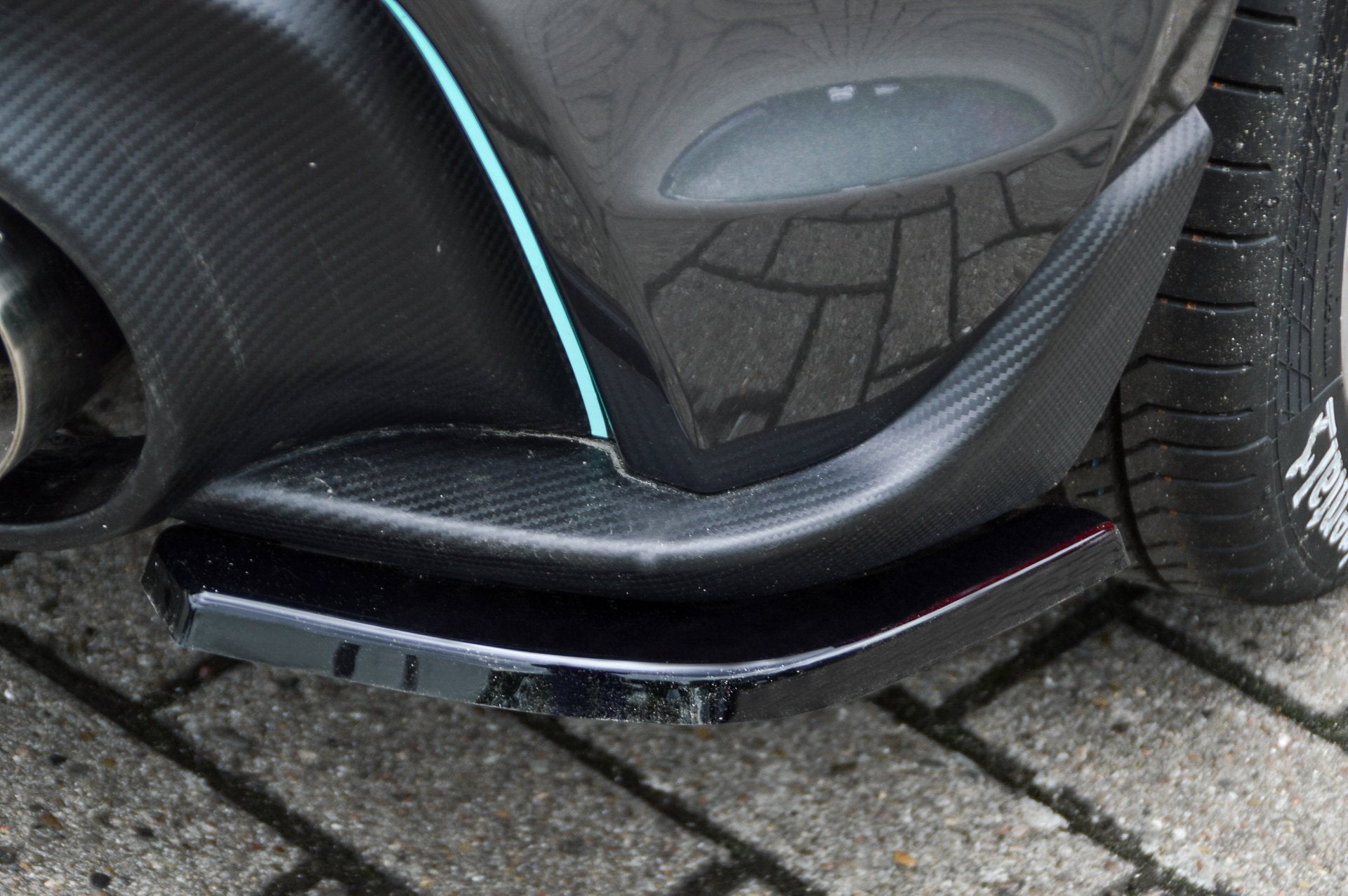 Heckansatz Seitenteile für Suzuki Swift Sport RZ/AZ (Schwarz Matt)