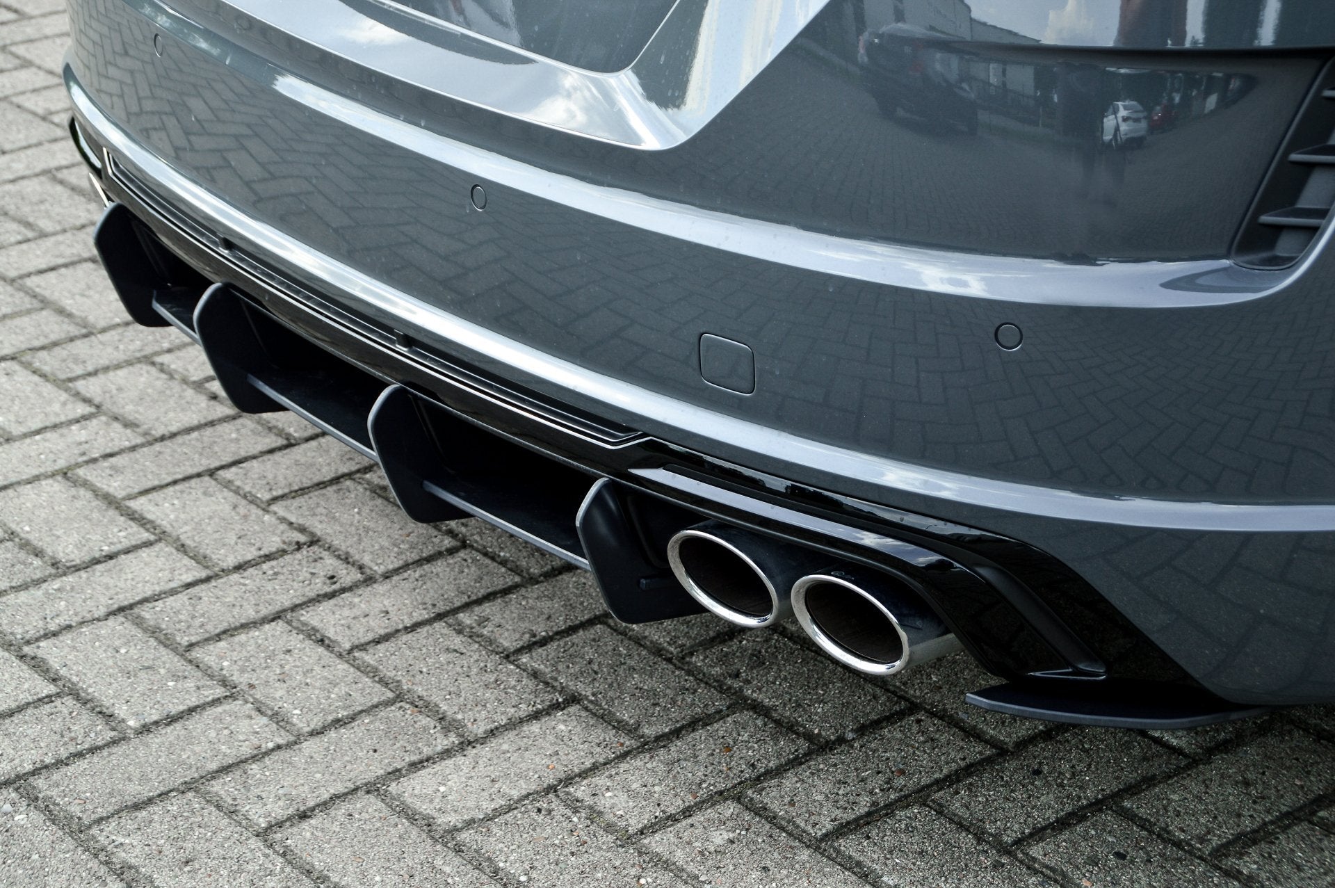Racing Heckansatz Diffusor für Audi TTS 8S Facelift