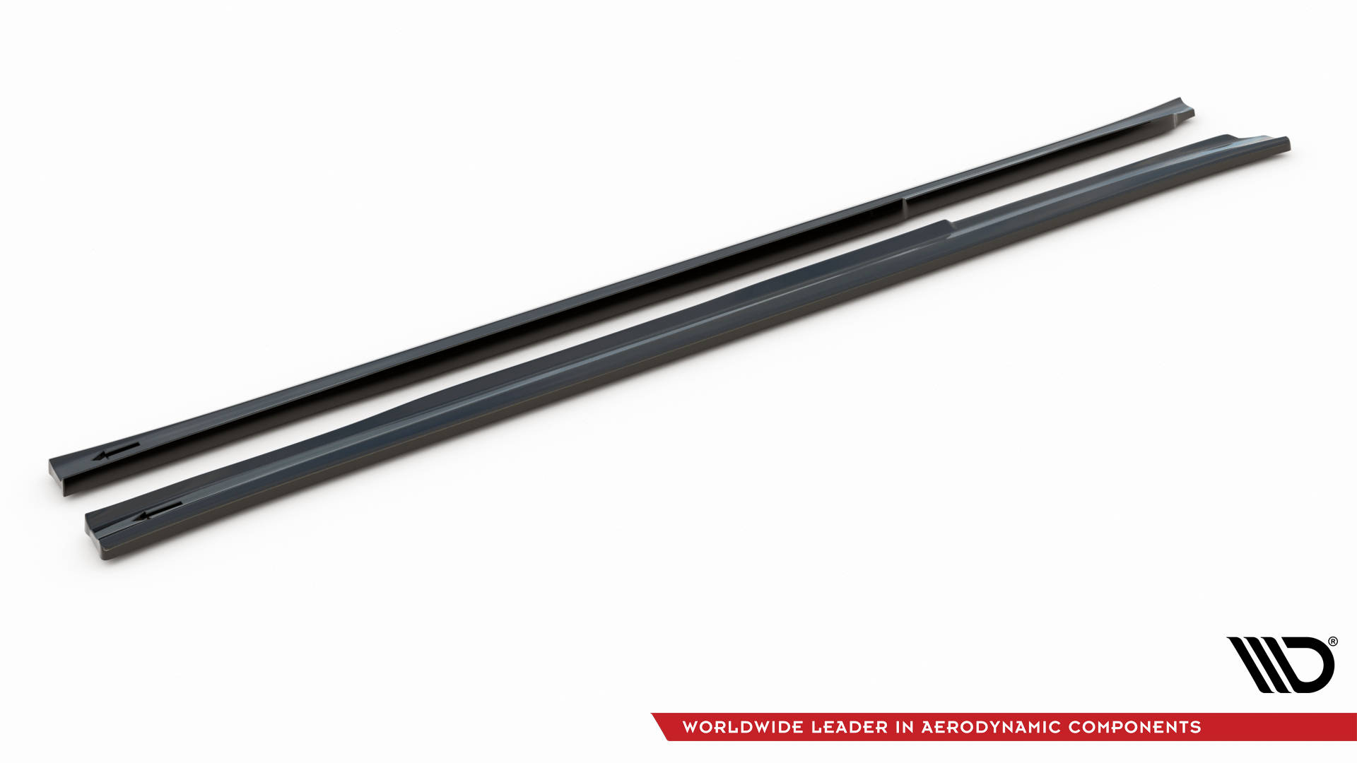 Seitenschweller Ansatz für V.1 für BMW X3 M40d / M40i / M-Paket G01 schwarz Hochglanz