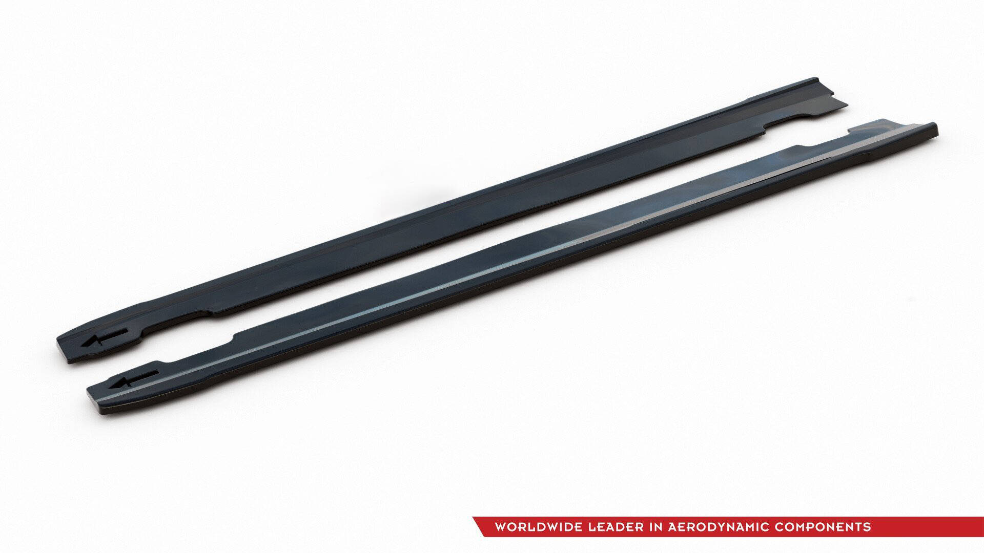 Seitenschweller Ansatz für V.4 Hyundai I30 N / N-Line Hatchback / Fastback Mk3 / Mk3 Facelift schwarz Hochglanz