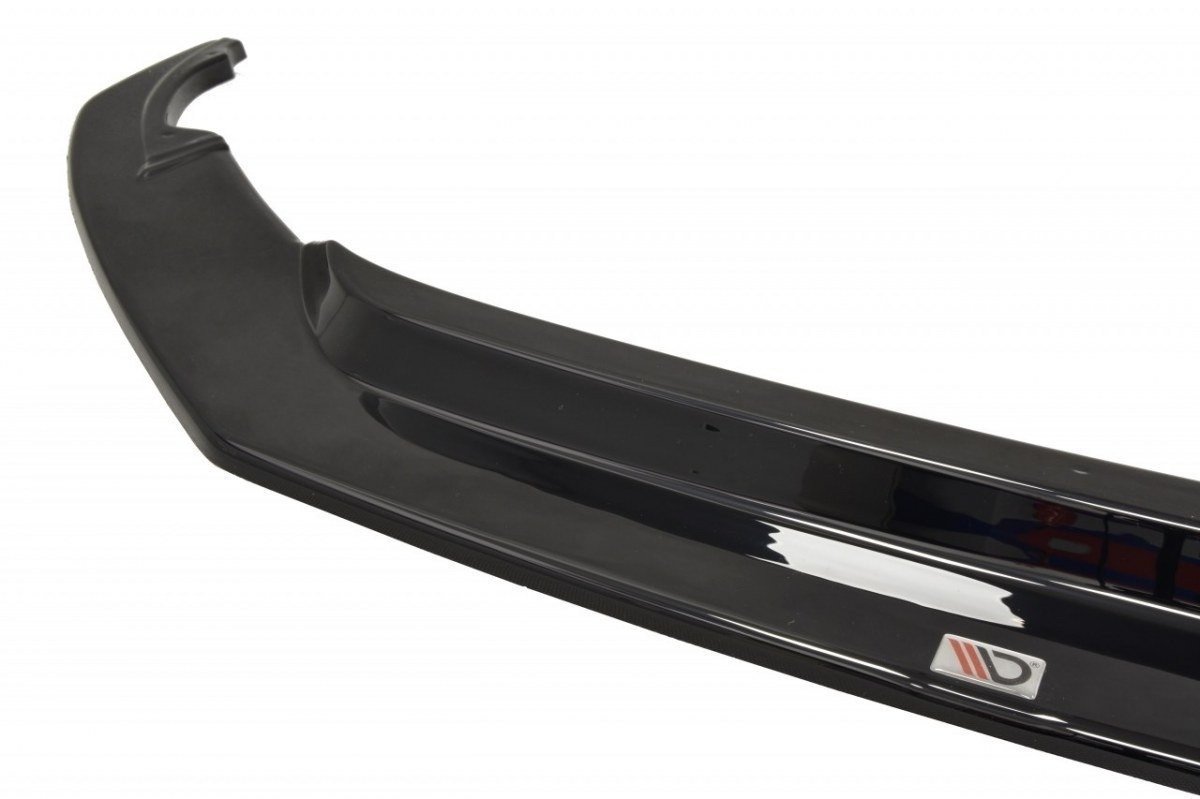 Street+ Spoilerlippe Front Ansatz V.1 passend für Audi R8 Mk.2 schwarz Hochglanz