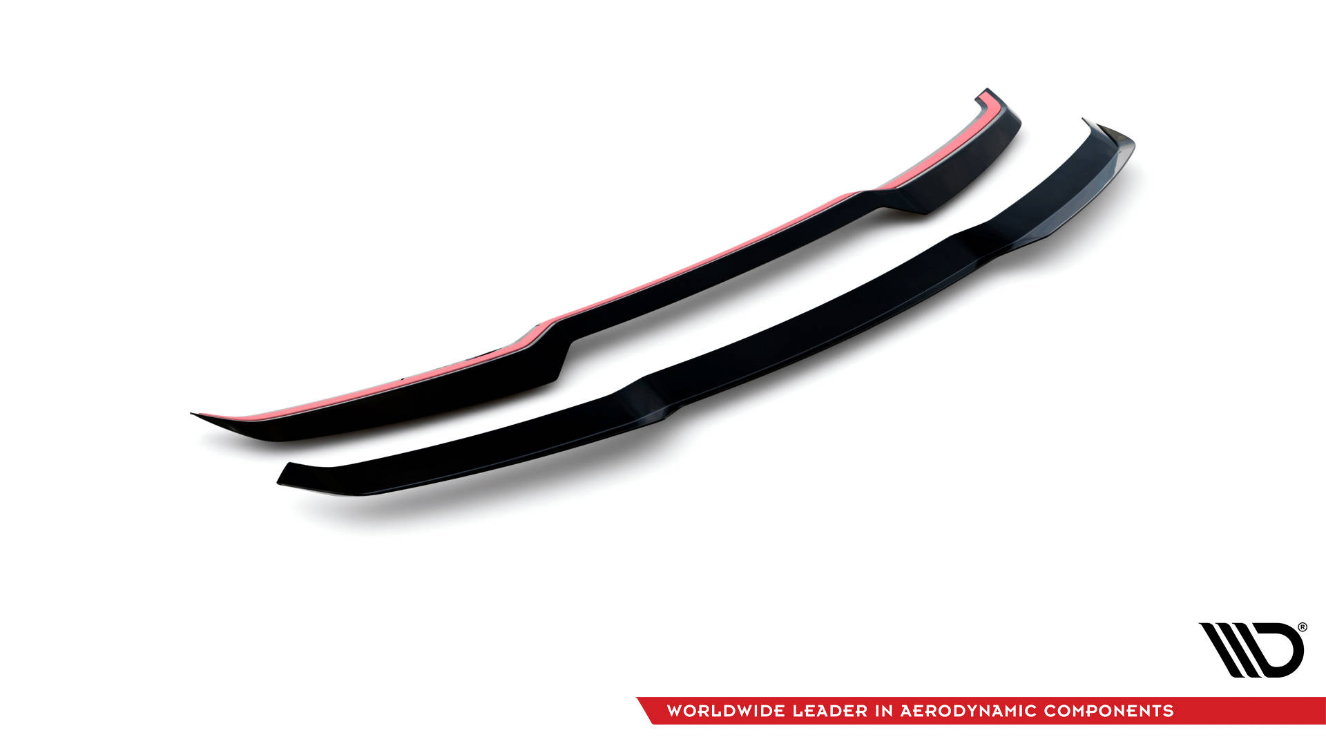 Oberer Heck Spoiler Aufsatz Abrisskante passend für Audi RSQ8 Mk1 FL schwarz Hochglanz