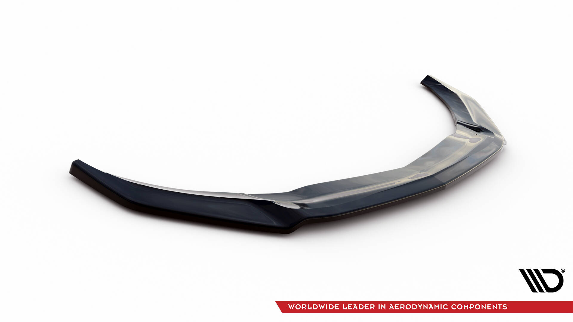 Street+ Spoilerlippe Front Ansatz V.2 passend für Mercedes A45 Aero W176 FL schwarz Hochglanz