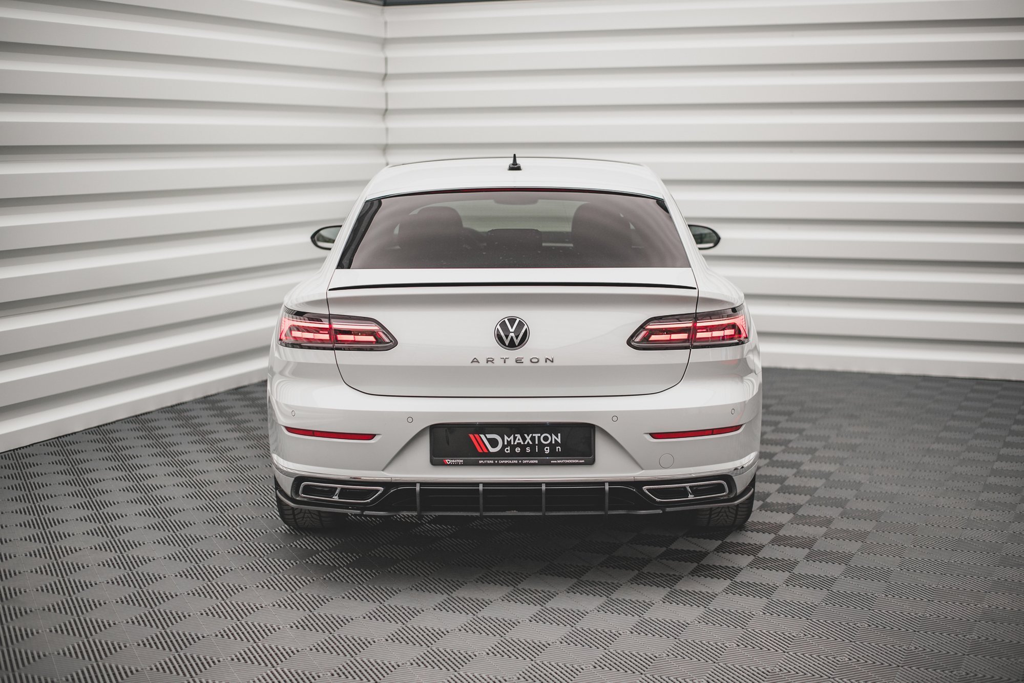 Street Pro Heck Ansatz Flaps passend für VW Arteon Limousine / Shooting Brake R-Line Mk1 FL