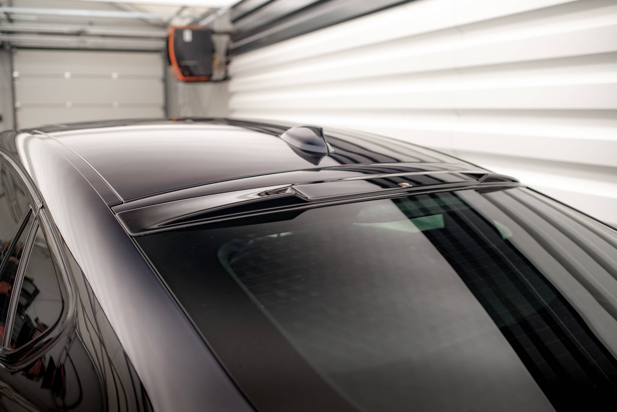Heckscheiben Spoiler passend für BMW X6 M-Paket F16 Carbon Look